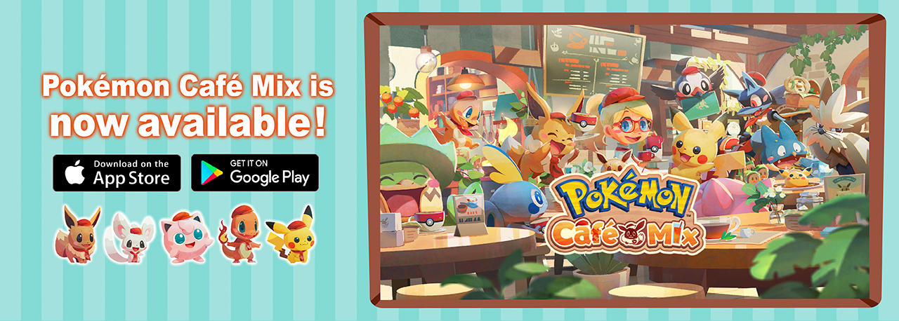 โปเกมอน Pokémon Café Mix Apps