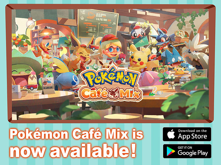 โปเกมอน Pokémon Café Mix Apps