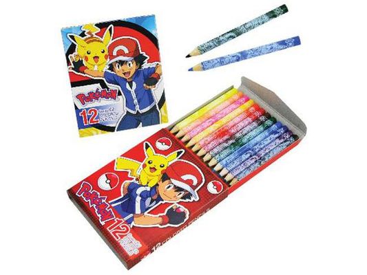 Color Pencil  : 12 colored short