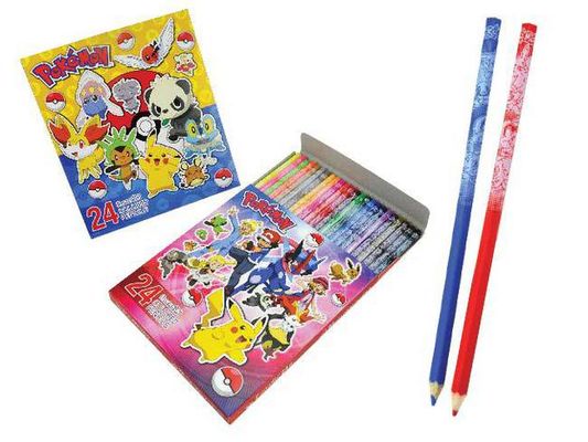 Color Pencil  : 24 colored