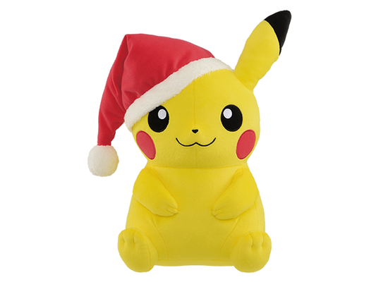 POKEMON SUN & MOON BIG PLUSH CHRISTMAS PIKACHU